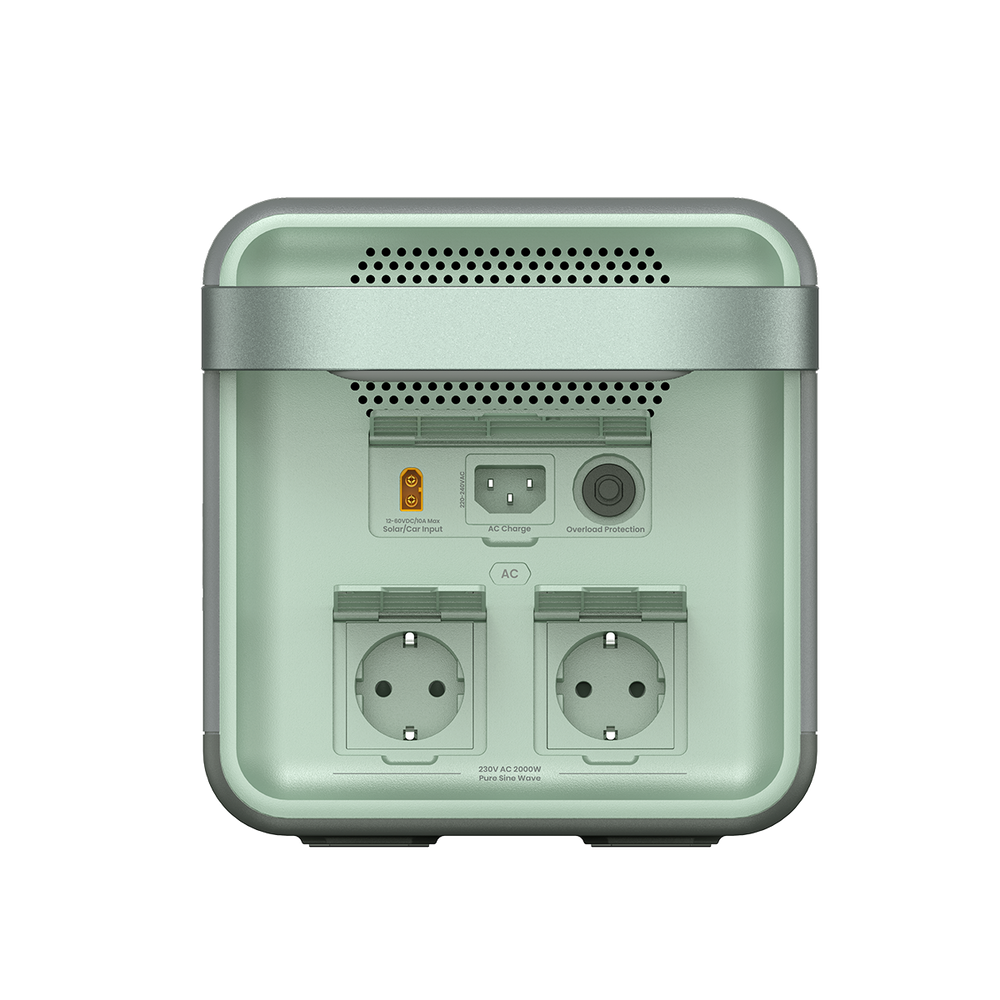 YOSHINO B2000 SST Tragbare Festkörper-Powerstation - 2000 W | 1326 Wh